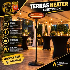Terras Heater electrisch Terras Heater electrisch