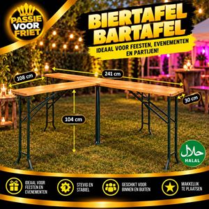 Biertafel/bartafel