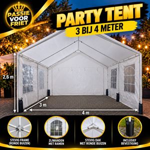 Party tent 3 bij 4 Party tent 3 bij 4