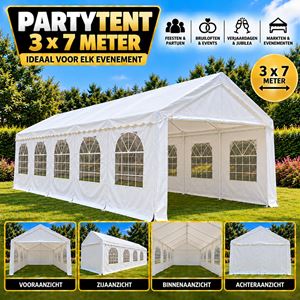 Partytent 3 bij 7 Partytent 3 bij 7