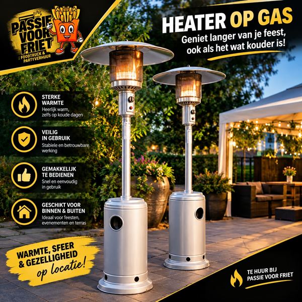 Heater op gas Heater op gas