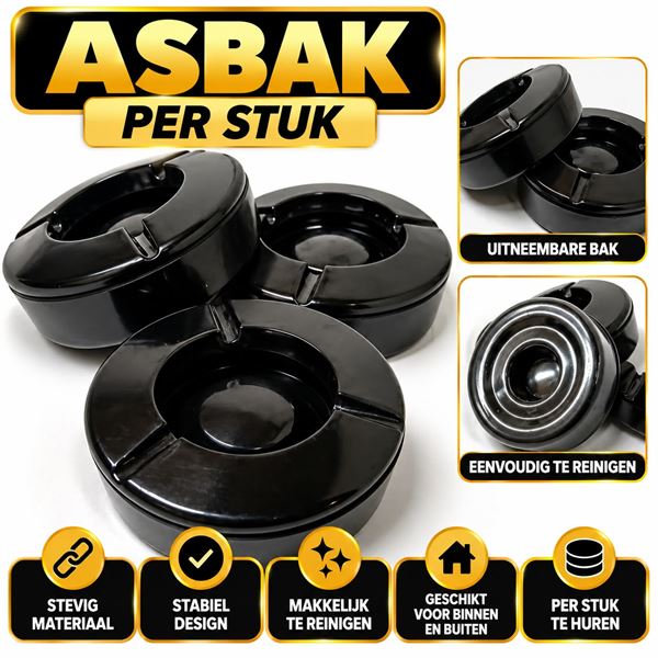 Asbak huren?