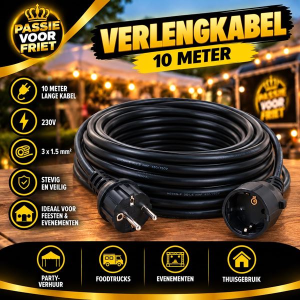 Verlengkabel 10M Huren? Verlengkabel 10M Huren?