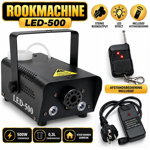 Rookmachine huren?