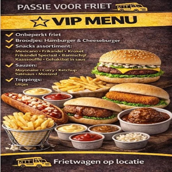 Passie voor friet (Menu V.I.P) Halal
